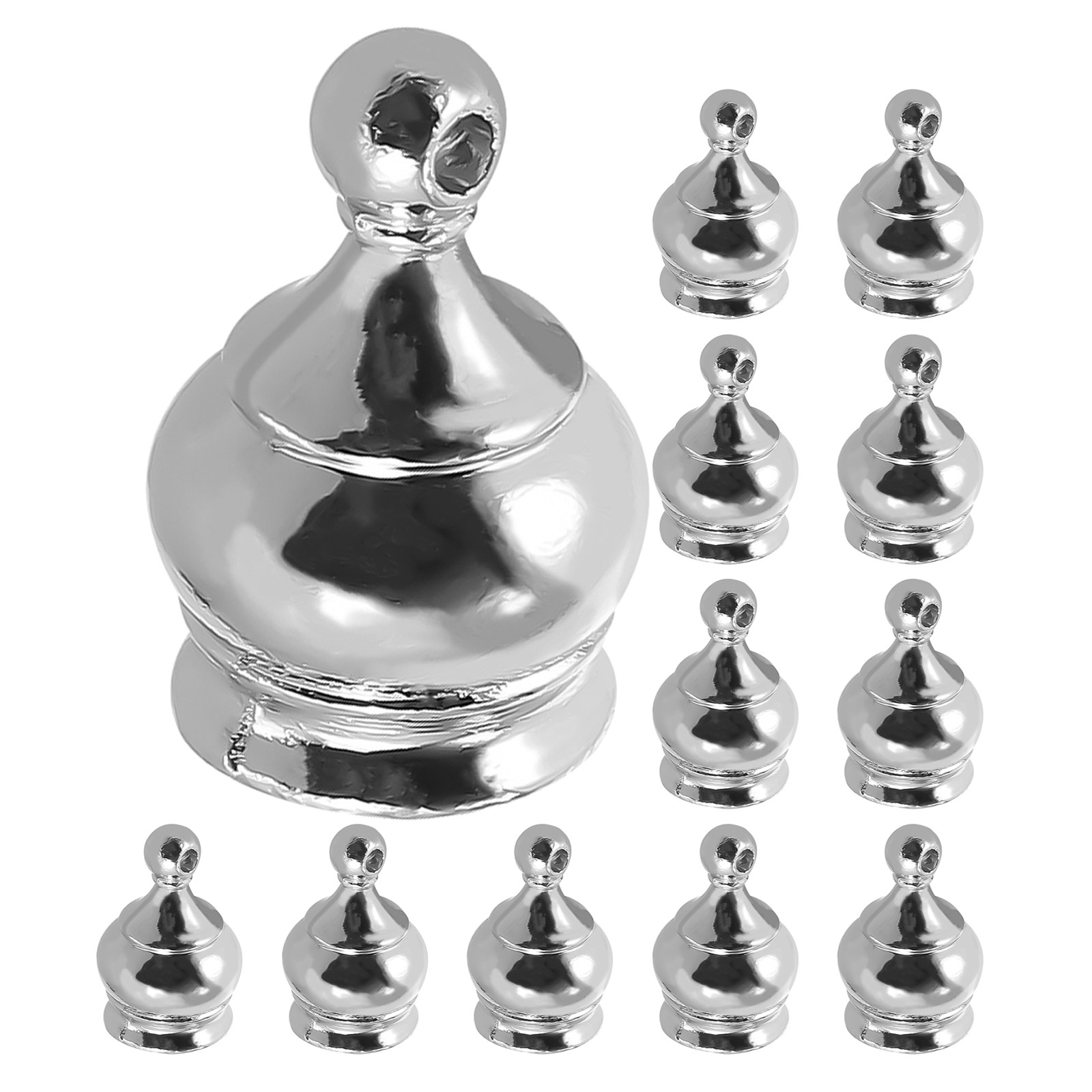 Decor Lighting Floor Lamps - 14Pcs Vintage Crown Shaped Lamp Finial