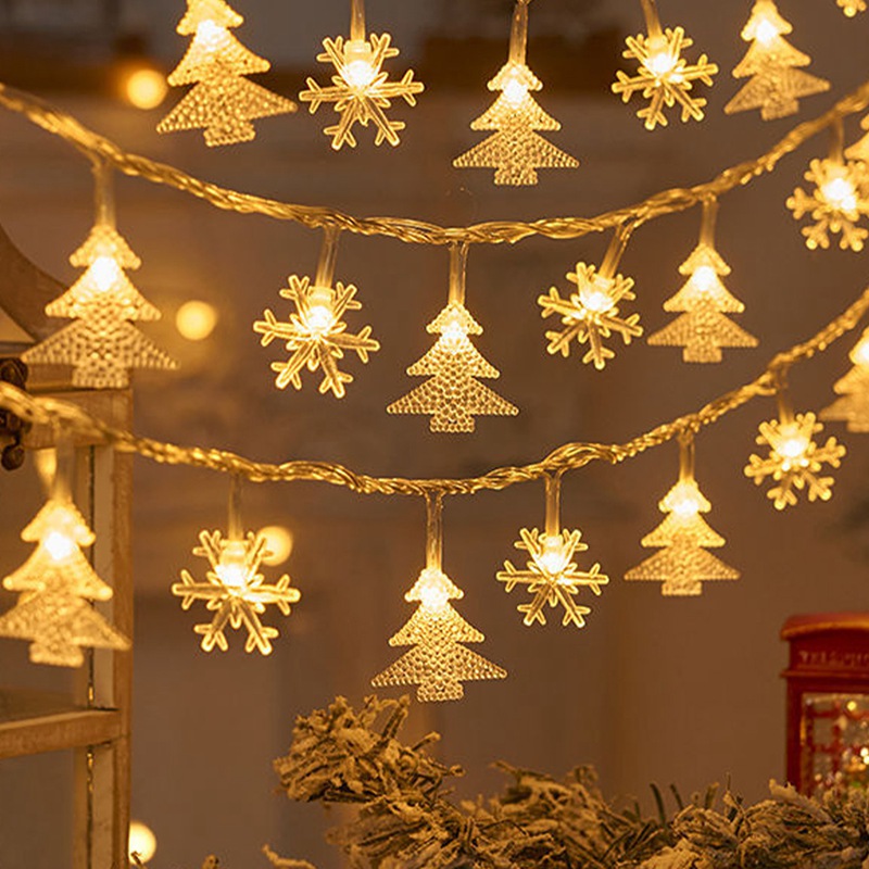 Home Decor Lighting Tree - 1.5m/3m/6m/10m Christmas Small Ornament Tree Snow