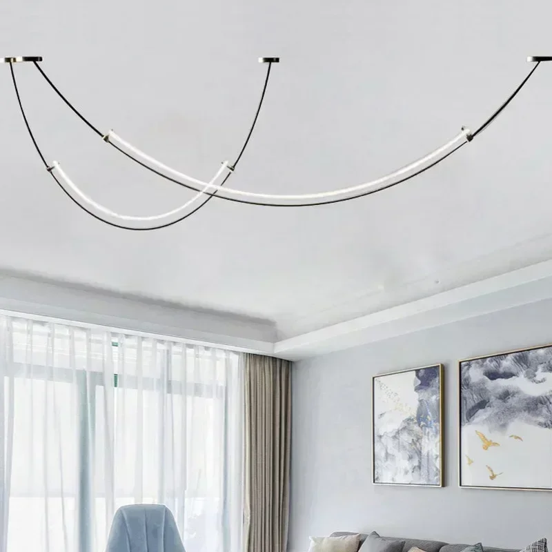 Nordic Modern Hanging Chandeli - Decor Lighting Floor Lamps recension och pris