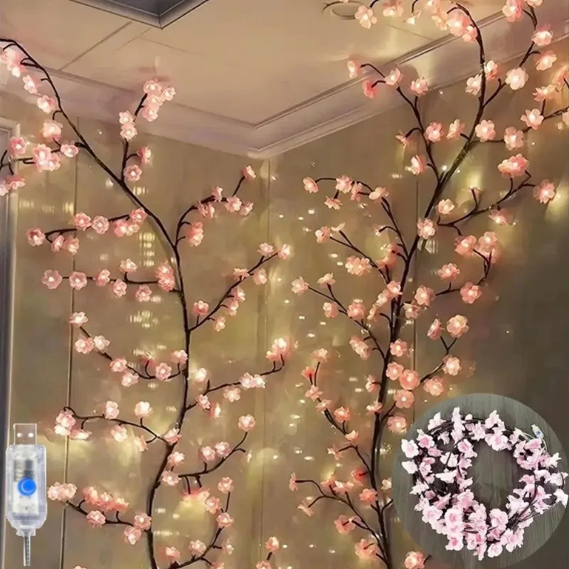 LED Cherry Blossom Tree Branch - Lighting Tree Decor recension och pris