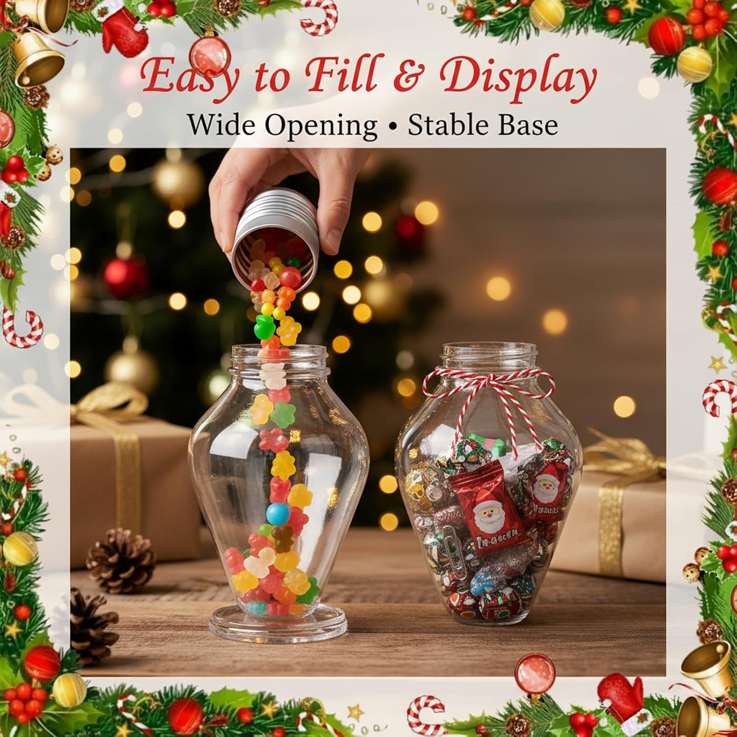 Christmas Bulb Gift Jar Christ - Home Decor Lighting Tree recension och pris