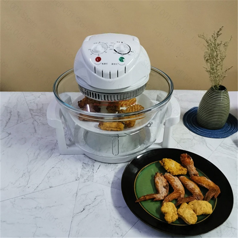 Glass Air fryer Light wave fur - Lighting Visual recension och pris