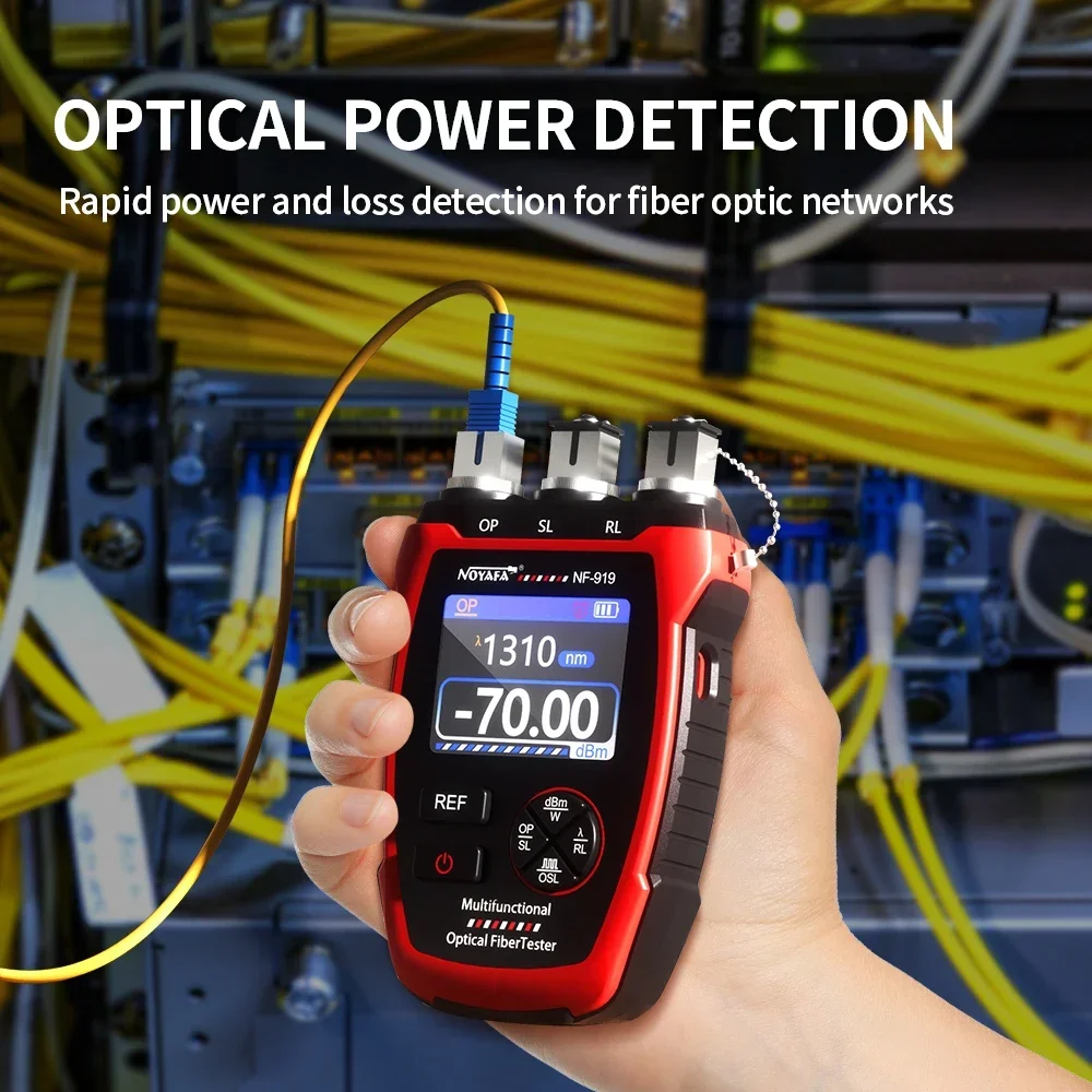 NOYAFA Fiber Optic Tester Opti - Lighting Visual recension och pris