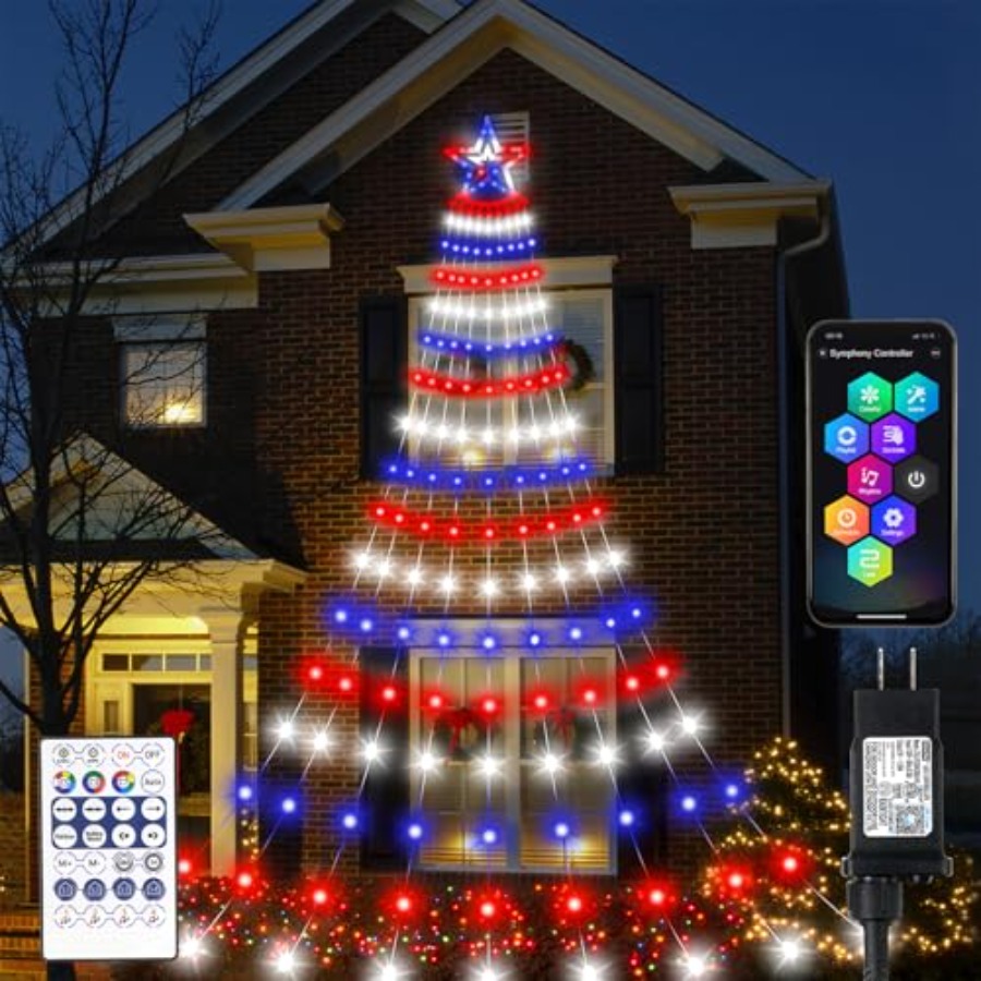 Smart 4th of July Decorations  - Lighting Tree Decor recension och pris