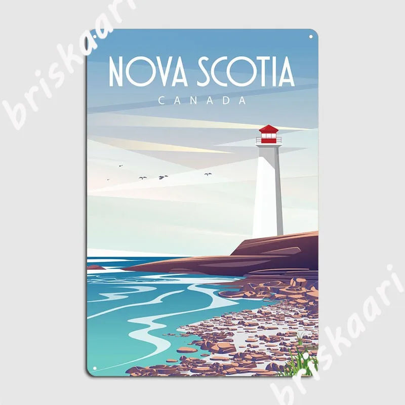 Nova Scotia Metal Sign Designi - Nova Decor & Lighting Julestjerne recension och pris