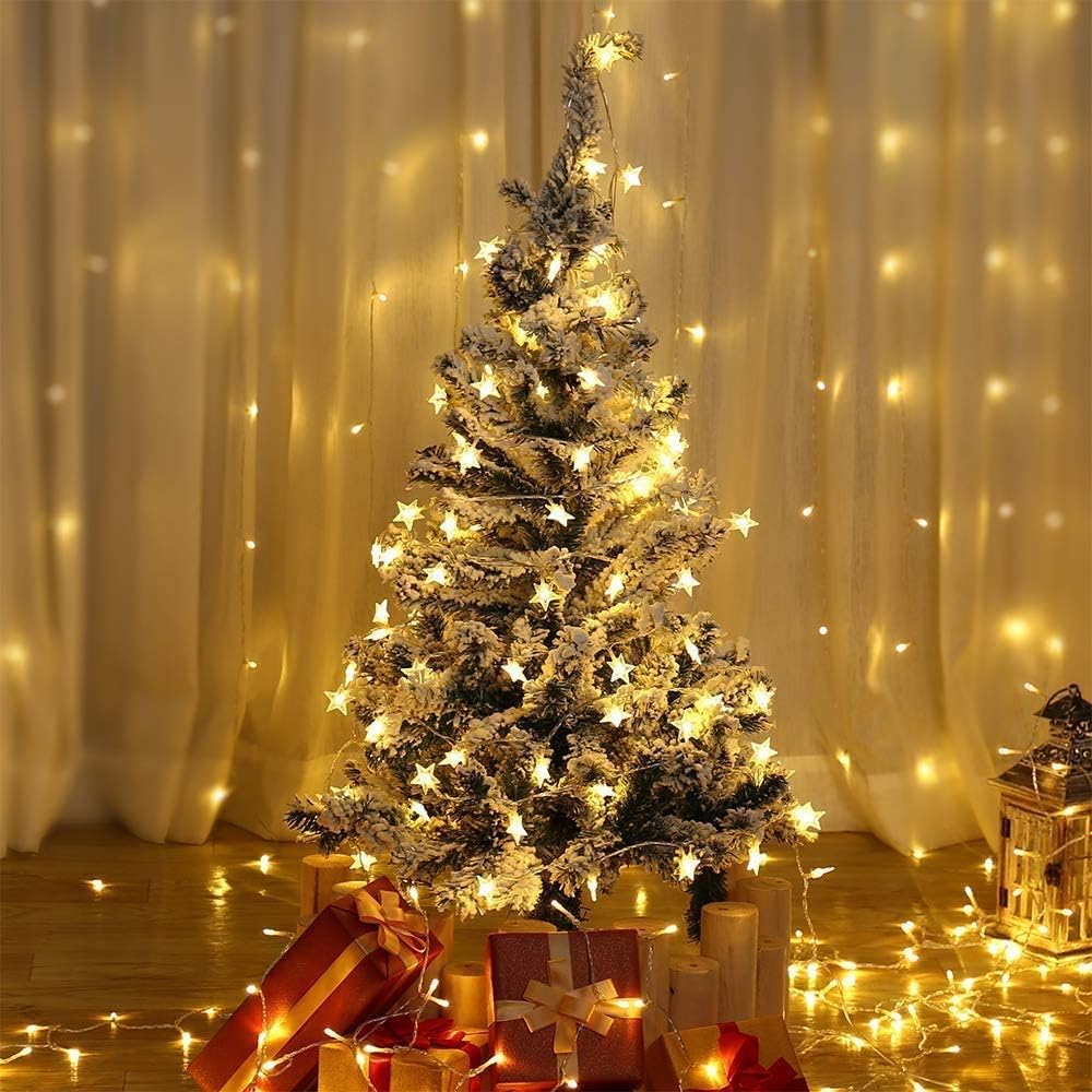 Christmas String Lights LED Ac - Home Decor Lighting Tree recension och pris