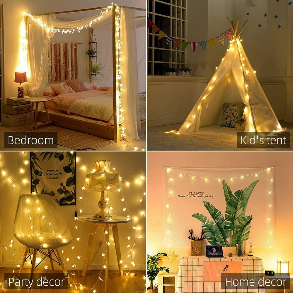 Christmas String Lights LED Ac - Home Decor Lighting Tree recension och pris