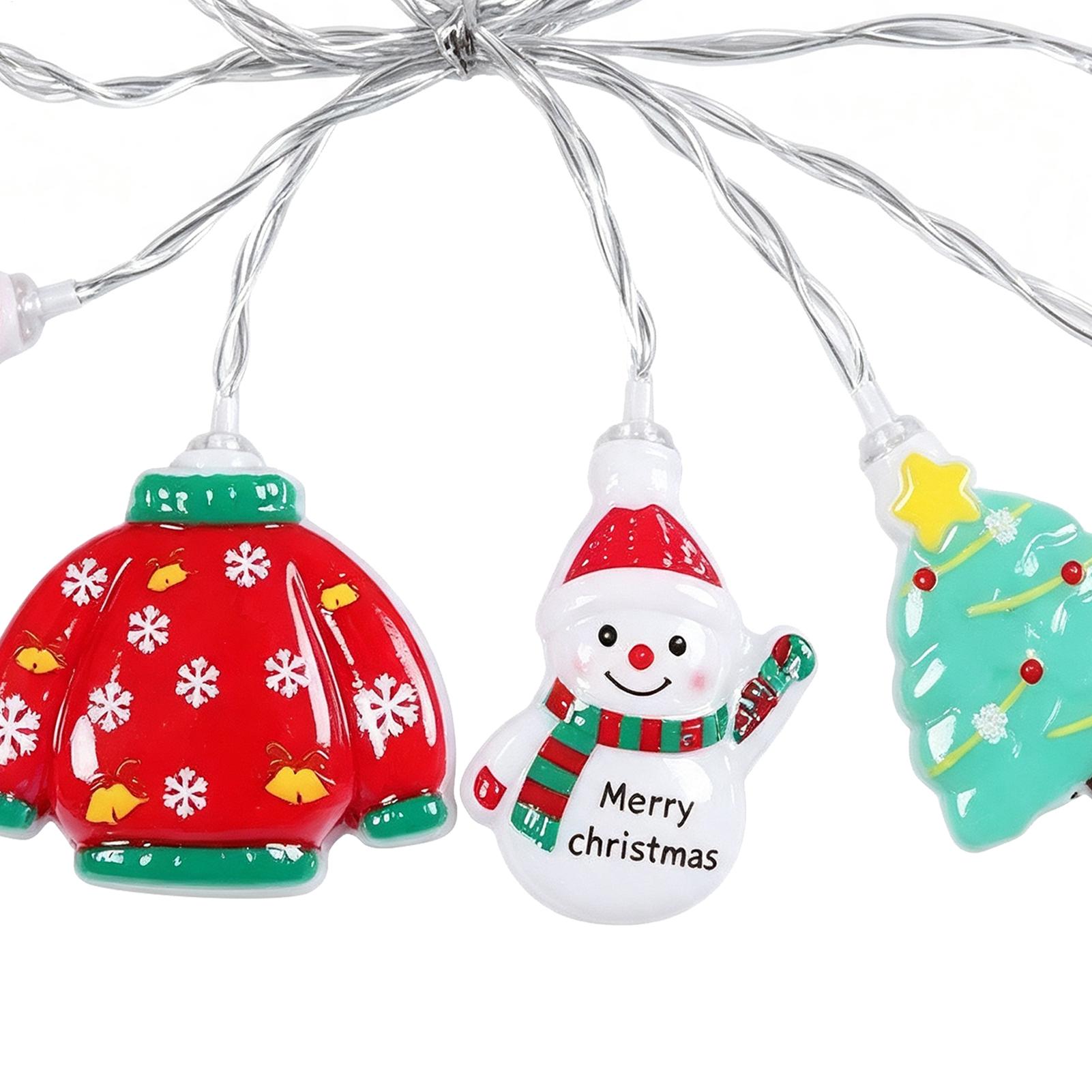 Christmas Santa String Lights  - Lighting Tree Decor recension och pris