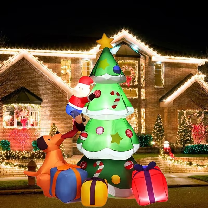 Christmas Tree Inflatable Mode - Lighting Tree Decor recension och pris