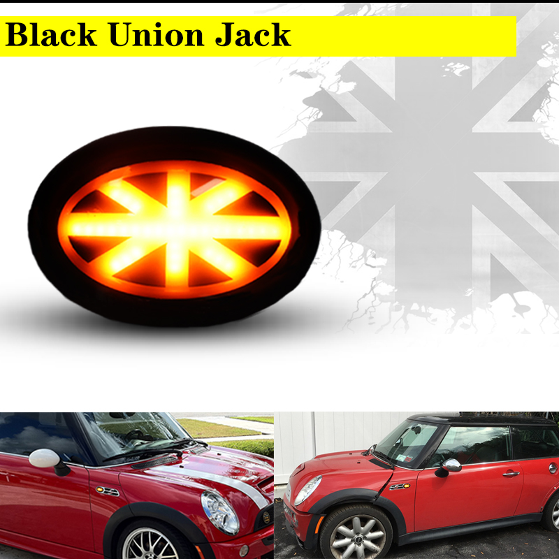 2PCS Union Jack Smoked Lens Am - Union Lighting & Decor Affiliate Program Collabs recension och pris