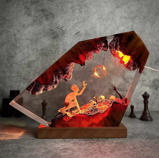 Resin Lamp Unique Room Decorat - Unique Lighting Decor recension och pris