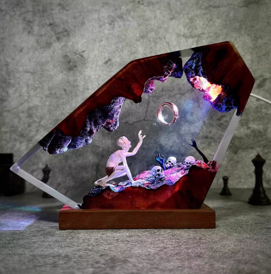 Resin Lamp Unique Room Decorat - Unique Lighting Decor recension och pris