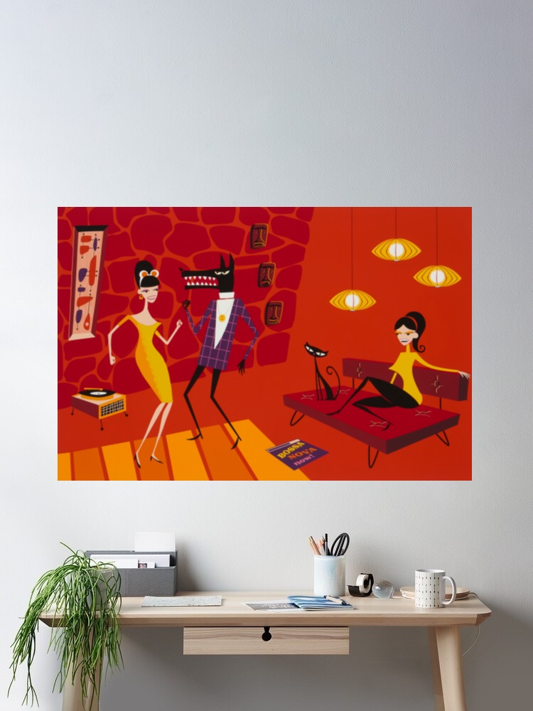 Josh Agle Bossa Nova Now Photo - Nova Decor & Lighting Julestjerne recension och pris
