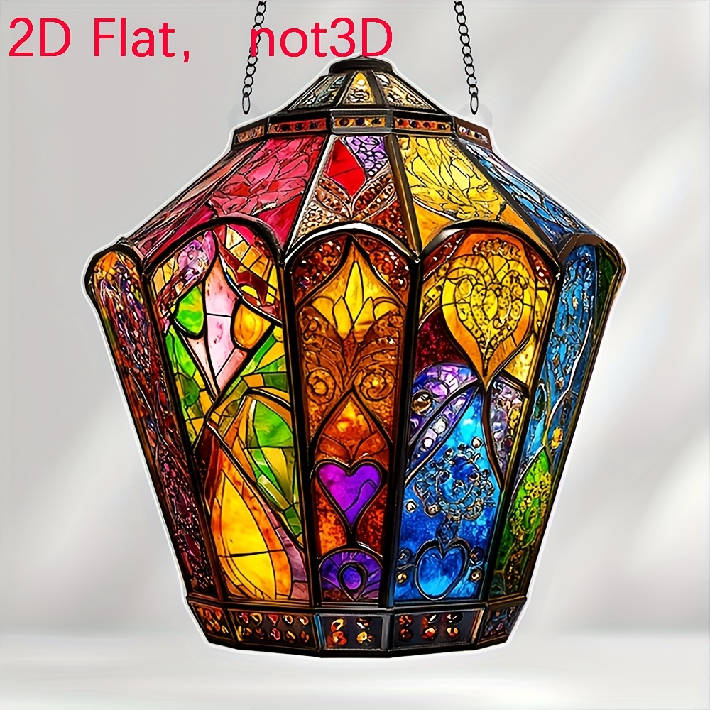 Bohemian-style Lantern 2D Acry - Unique Lighting Decor recension och pris